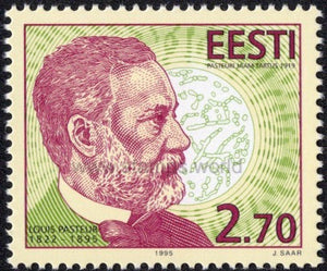 Estonia. 1995 Louis Pasteur. Chemist and Microbiologist. MNH