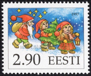 Estonia. 1997 Christmas. MNH