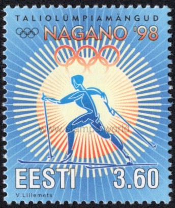 Estonia. 1998 Winter Olympic Games. Nagano. MNH