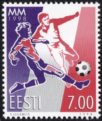 Estonia. 1998 FIFA World Cup. France. MNH