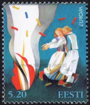 Estonia. 1998 Europa. Festivals and National Celebrations. MNH