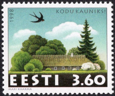 Estonia. 1998 For more Beautiful homes. MNH