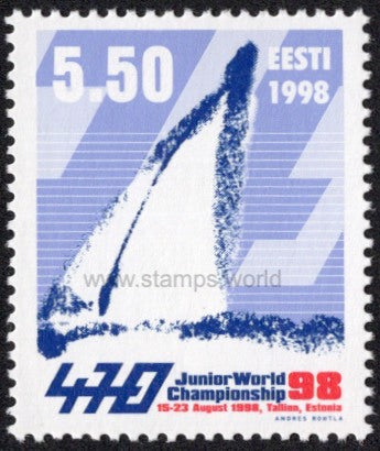 Estonia. 1998 470 Junior Sailing World Championship. MNH