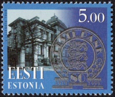 Estonia. 1999 80 Years of the Bank of Estonia. MNH