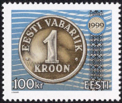 Estonia. 1999 Estonian Kroon. MNH