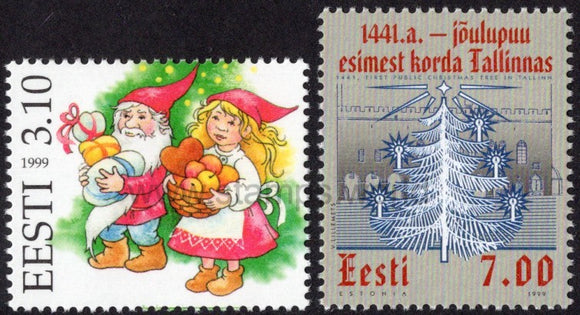 Estonia. 1999 Christmas. MNH