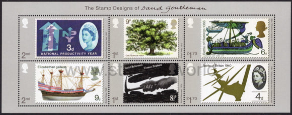 Great Britain. 2022 The Stamp Designs of David Gentleman. MNH