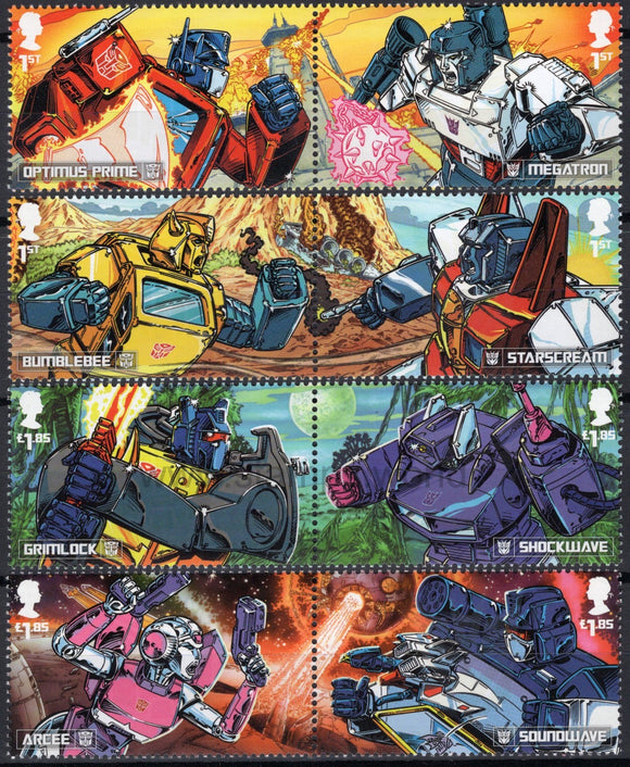 Great Britain. 2022 Transformers. MNH