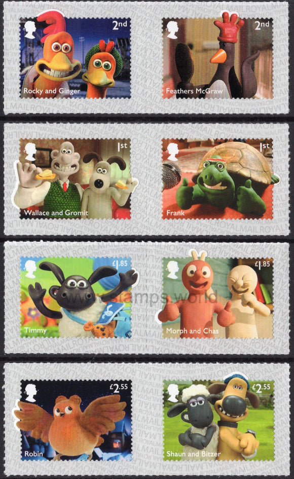 Great Britain. 2022 Aardman Classics. MNH