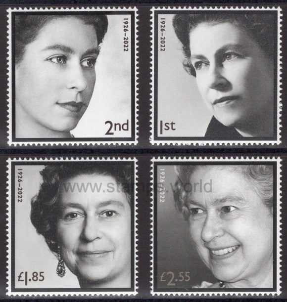 Great Britain. 2022 In Memoriam: Her Majesty The Queen. MNH