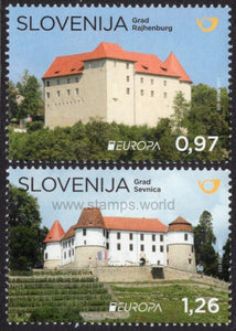Slovenia. 2017 Europa. Castles. MNH