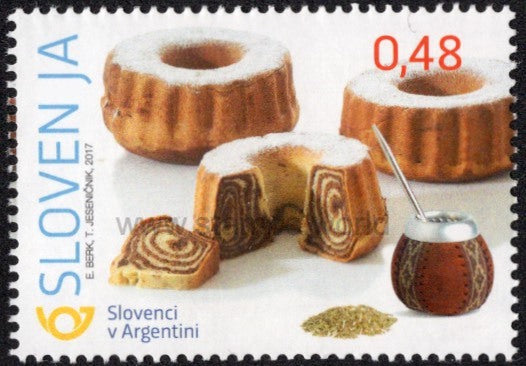 Slovenia. 2017 Slovenes in Argentina. MNH