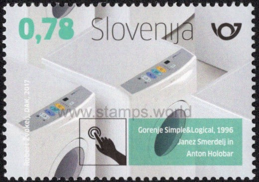Slovenia. 2017 Gorenie Washing Machine. MNH