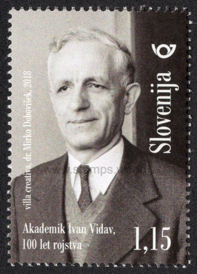 Slovenia. 2018 Ivan Vidav. Mathematician. MNH