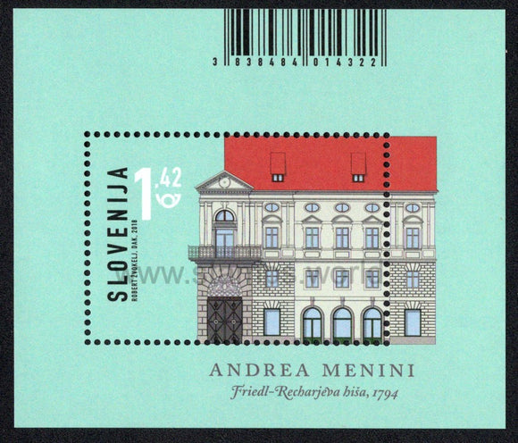 Slovenia. 2018 Friedl-Rechar Building. MNH