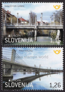 Slovenia. 2018 Europa. Bridges. MNH