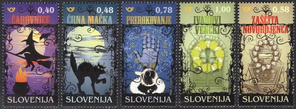 Slovenia. 2018 Popular Superstition and Magic. MNH