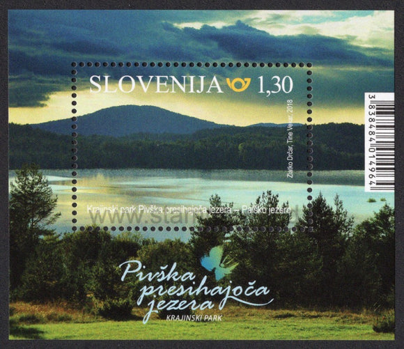 Slovenia. 2018 Pivka Seasonal Lakes Nature Park. MNH