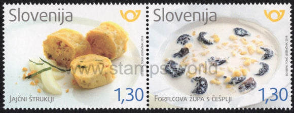 Slovenia. 2018 Gastronomy. MNH
