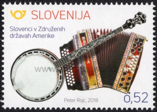 Slovenia. 2018 Slovenes in USA. MNH