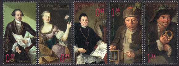 Slovenia. 2021 Fortunat Bergant and his Works. MNH