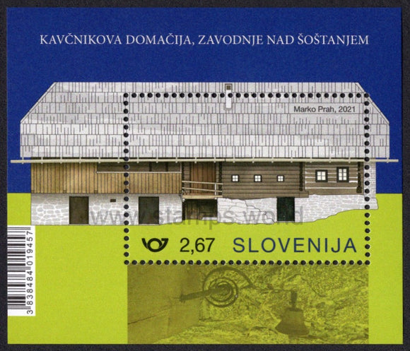 Slovenia. 2021 Rural Houses. Kavcnik Homestead. MNH