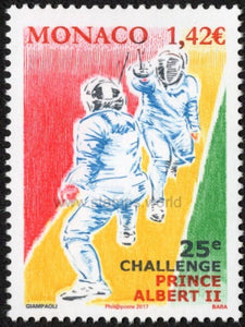 Monaco. 2017 25th Prince Albert II Challenge. MNH