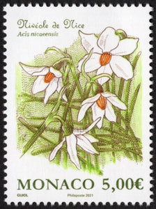 Monaco. 2021 The French Snowflake. MNH