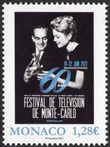Monaco. 2021 The Monte-Carlo Television Festival. MNH