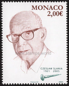 Monaco. 2021 Czeslaw Slania. MNH