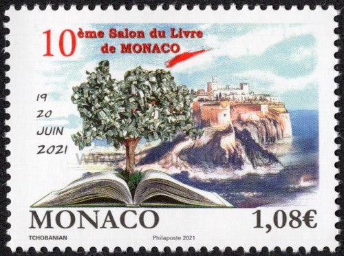 Monaco. 2021 10th Monaco Literary Salon. MNH