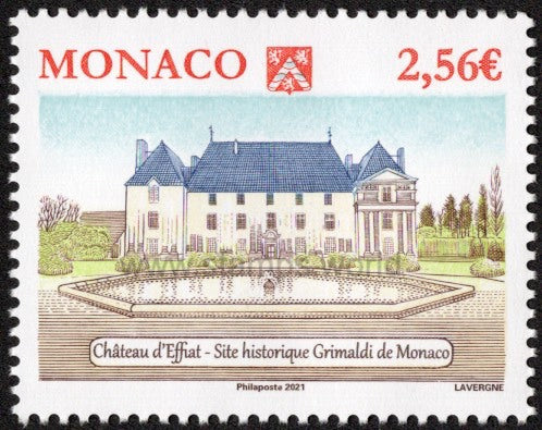 Monaco. 2021 Effiat Castle. MNH