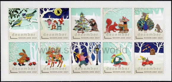 Netherlands. 2021 Christmas. MNH