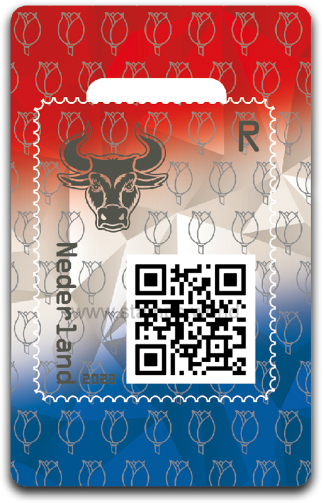 Netherlands. 2022 NL Crypto Stamp. Bull. MNH