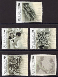 Gibraltar. 2014 75th Anniversary of the Evacuation. MNH