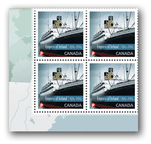 Canada. 2014 Empress of Ireland MNH