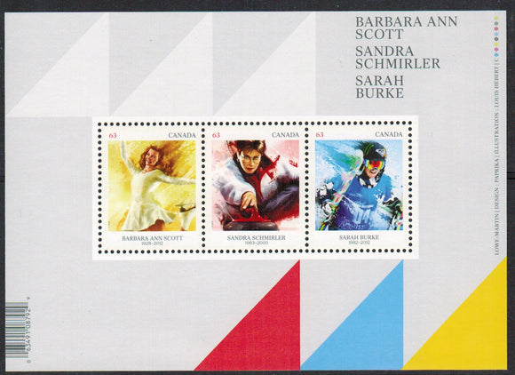 Canada. 2014 Pioneers of Winter Sports MNH