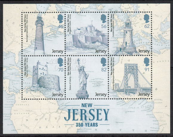 Jersey. 2014 New Jersey 350 Years MNH