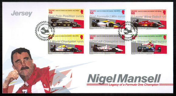 Jersey. 2013 Nigel Mansell Formula One FDC