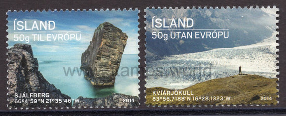 Iceland. 2014 Tourism. MNH
