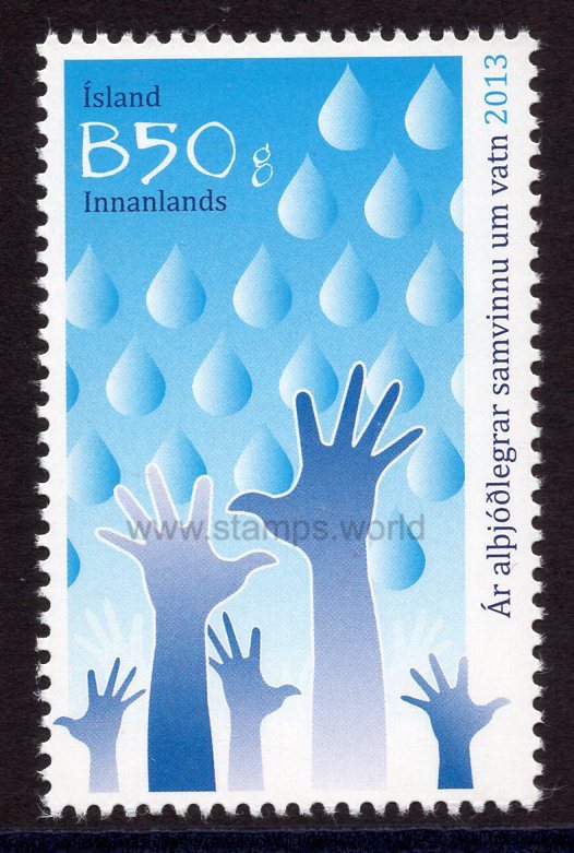 Iceland. 2013 International Year of Water Cooperation. MNH