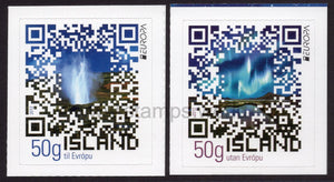 Iceland. 2012 Europa. Visit. MNH