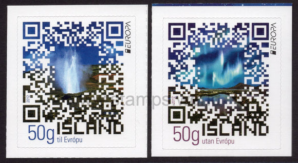Iceland. 2012 Europa. Visit. MNH