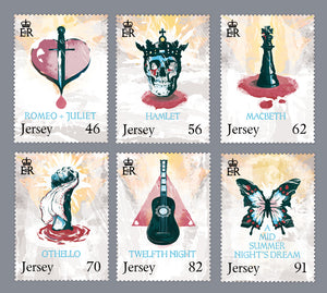 Jersey. 2014 William Shakespeare MNH