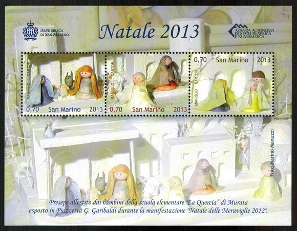 San Marino. 2013 Christmas MNH