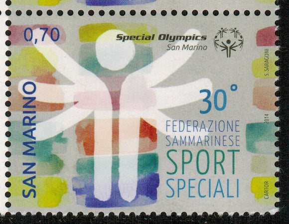 San Marino. 2014 Special Sports Federation of San Marino MNH