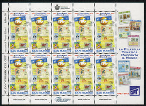 San Marino. 2013 Italian Thematic Philately Centre MNH