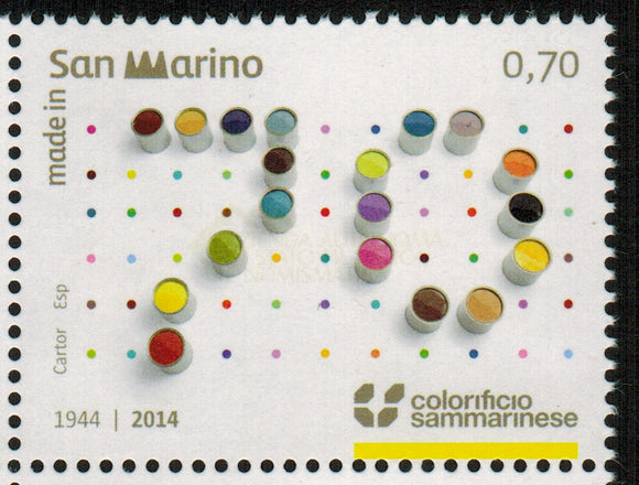 San Marino. 2014 Made in San Marino. MNH