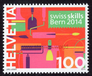Switzerland. 2014 SwissSkills. Berne 2014. MNH
