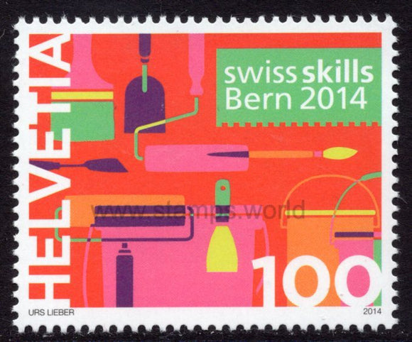 Switzerland. 2014 SwissSkills. Berne 2014. MNH